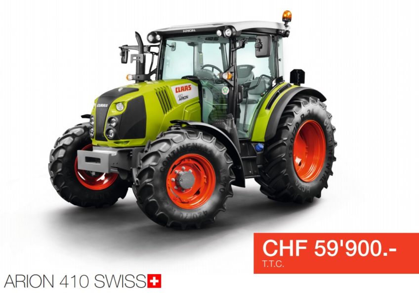 Claas – Action Claas Arion 410 Swiss
